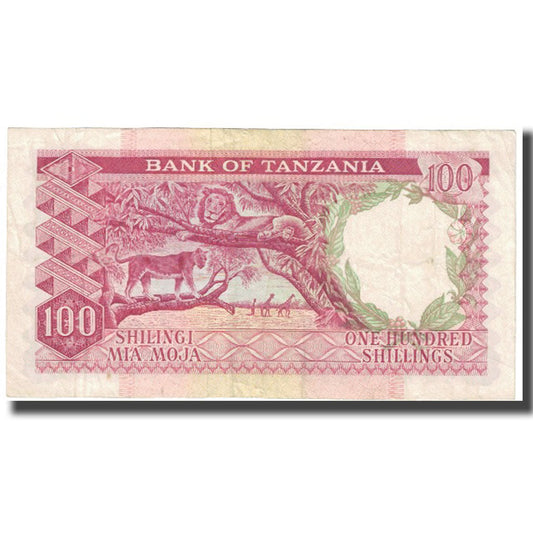 Tanzanie,
100 šilinků,
EF(40-45)