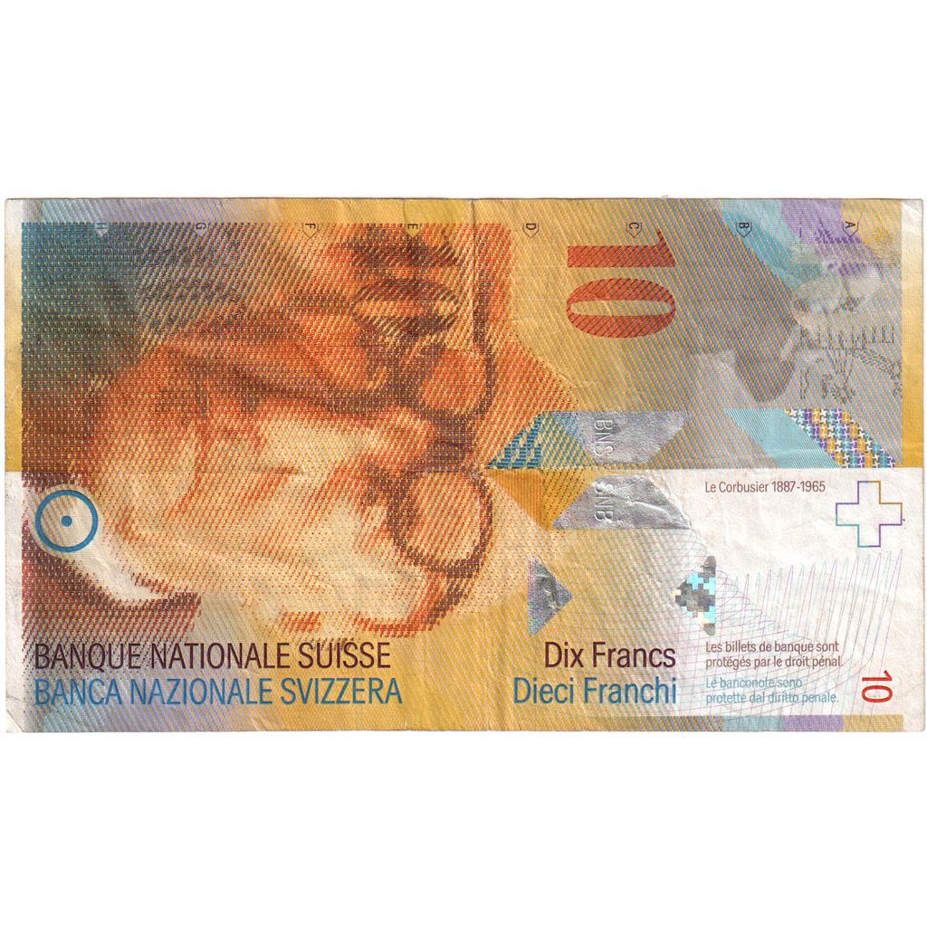 Švýcarsko,
10 Franken,
KM: 66a