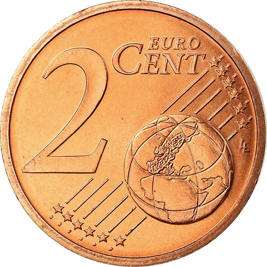 Monako,
2 euro centy,
2002