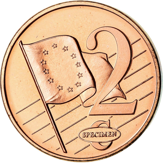 Velká Británie,
2 euro centy,
2002