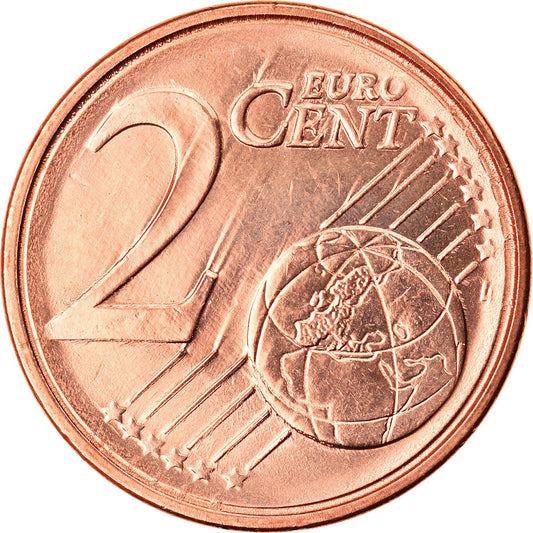 Řecko,
2 euro centy,
2011