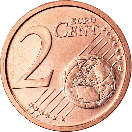 Itálie,
2 euro centy,
2016
