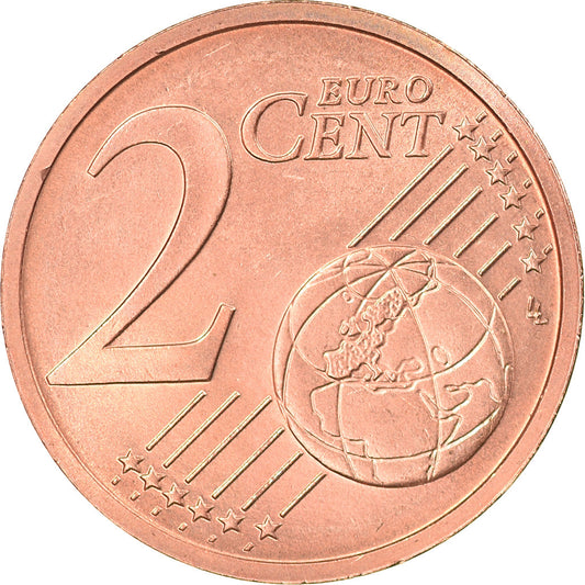 Estonsko,
2 euro centy,
2018