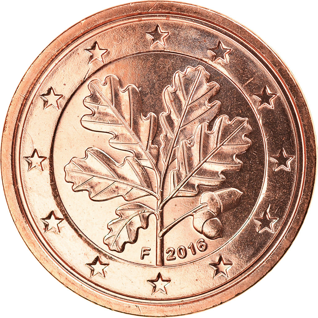 NĚMECKO - FEDERÁLNÍ REPUBLIKA,
2 euro centy,
2016