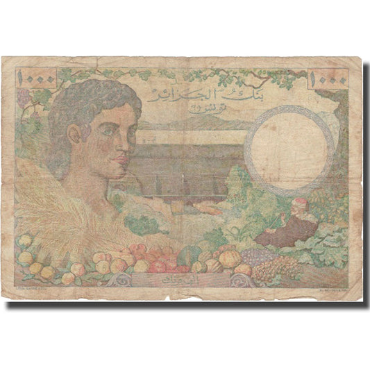 Bankovka,
Tunisko,
1000 franků