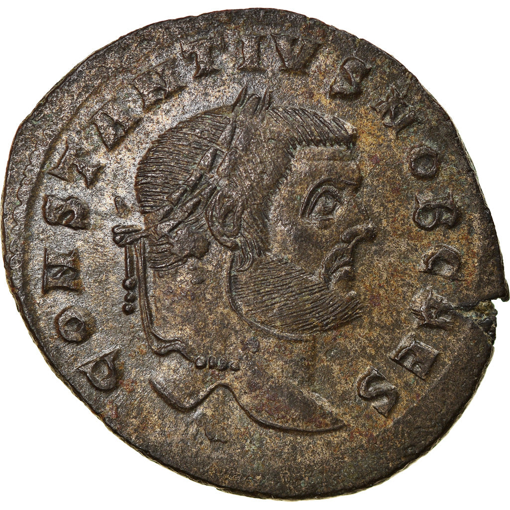 Mince,
Constantius I.
Follis