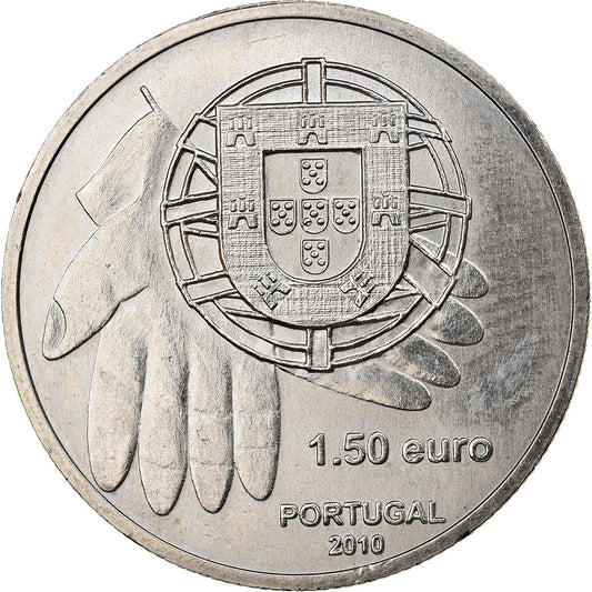 Portugalsko,
1–1/2 eura,
2010