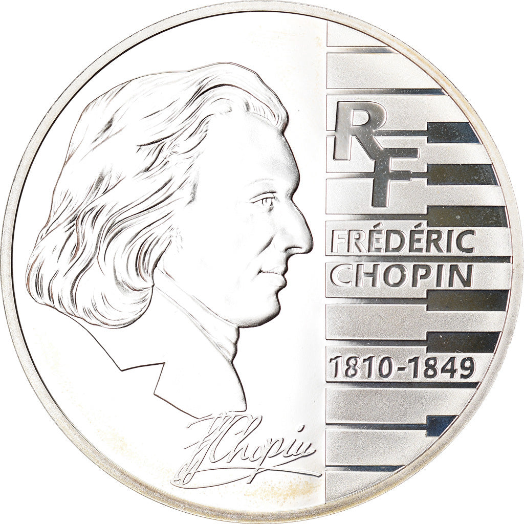 Francie,
1–1/2 eura,
Fryderyk Chopin