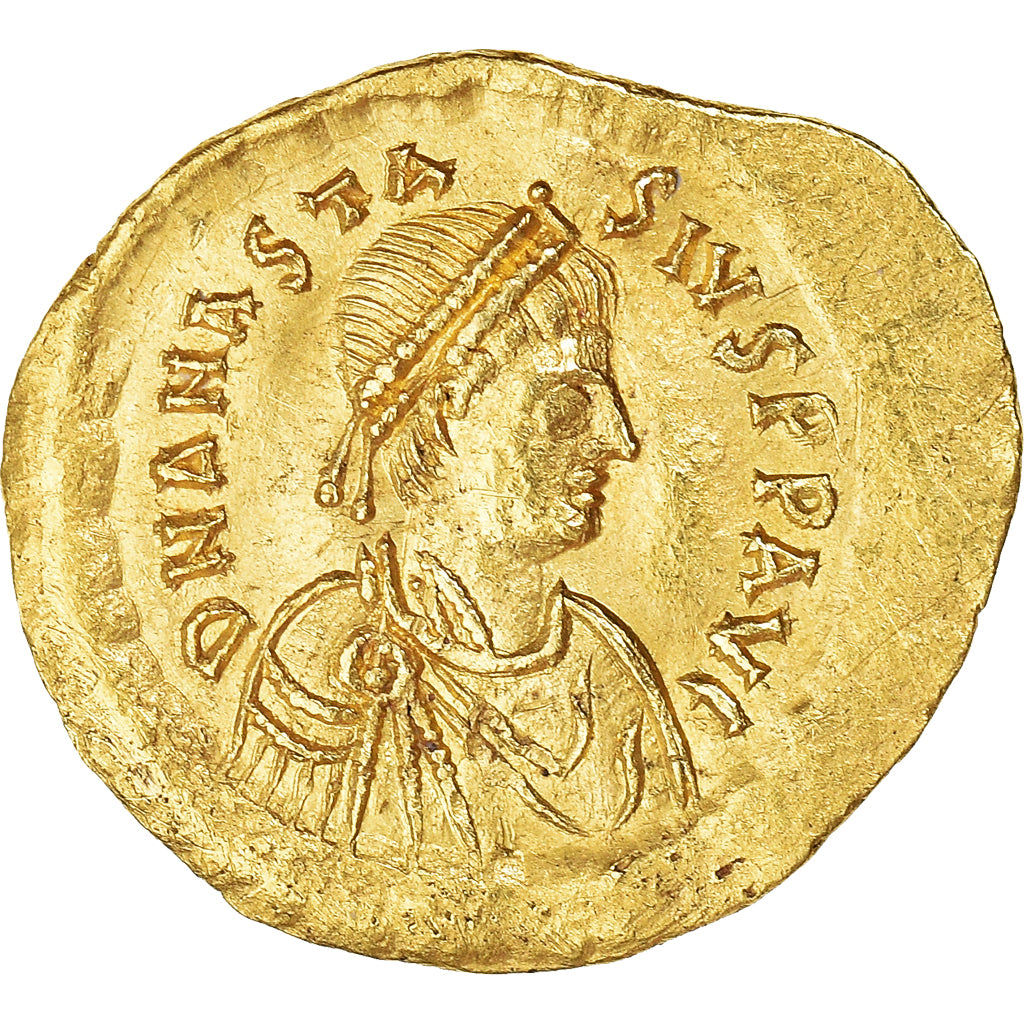 Mince, 
  
  Anastasius I. 
  
  Tremissis
