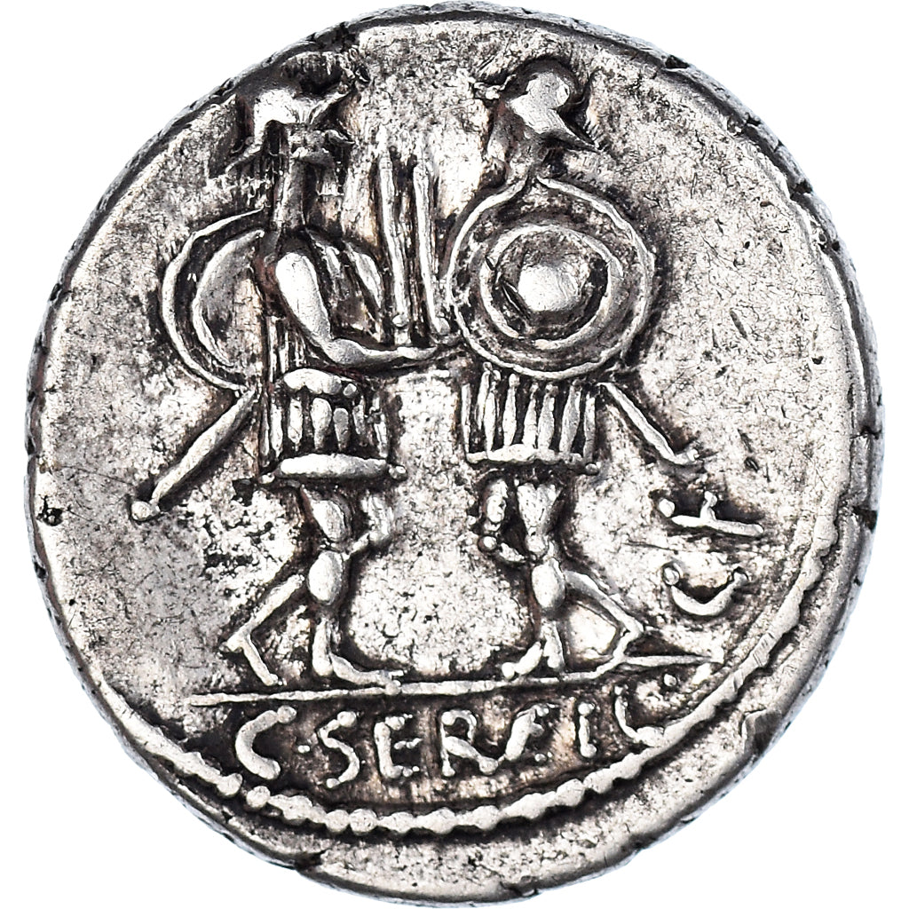 Mince, 
  
  Servilia, 
  
  denár