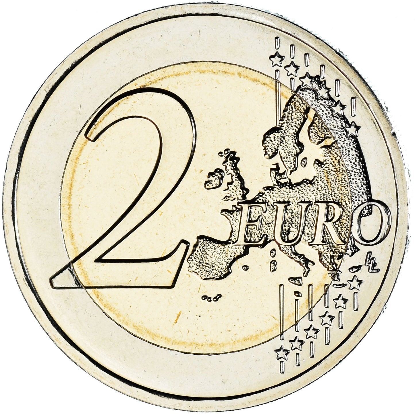 Monako, 
  
  2 eura, 
  
  2011