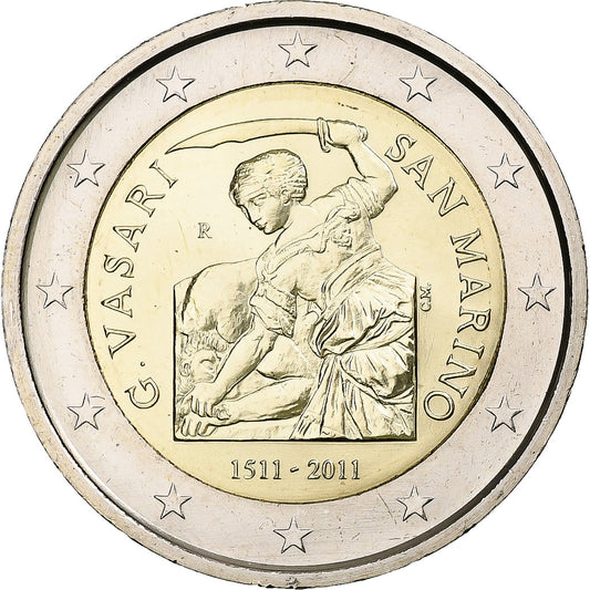 San Marino, 
  
  2 eura, 
  
  2011