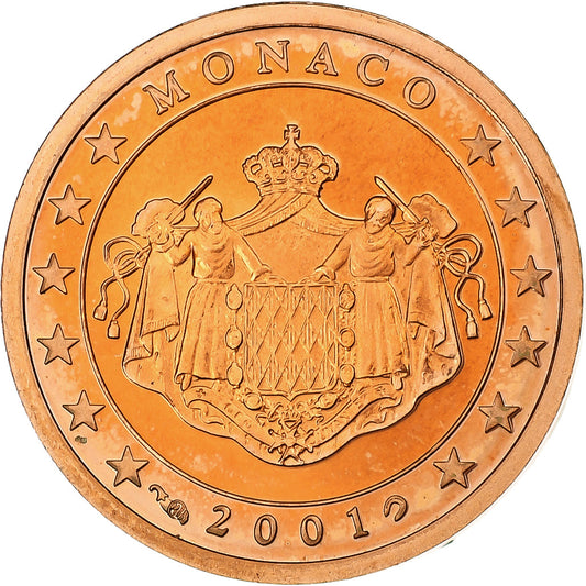 Monako, 
  
  Rainier III, 
  
  2 euro centy
