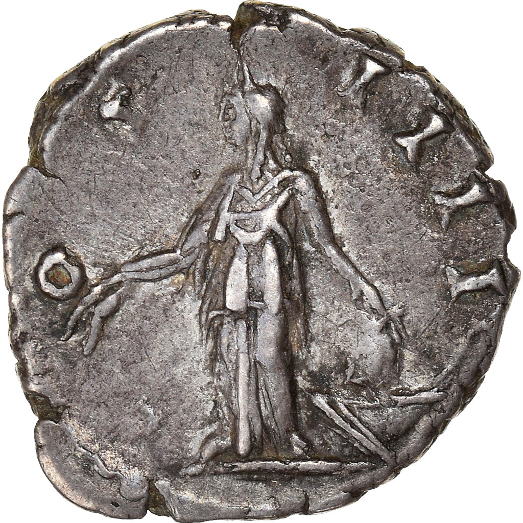 Mince, 
  
  Antoninus Pius, 
  
  denár