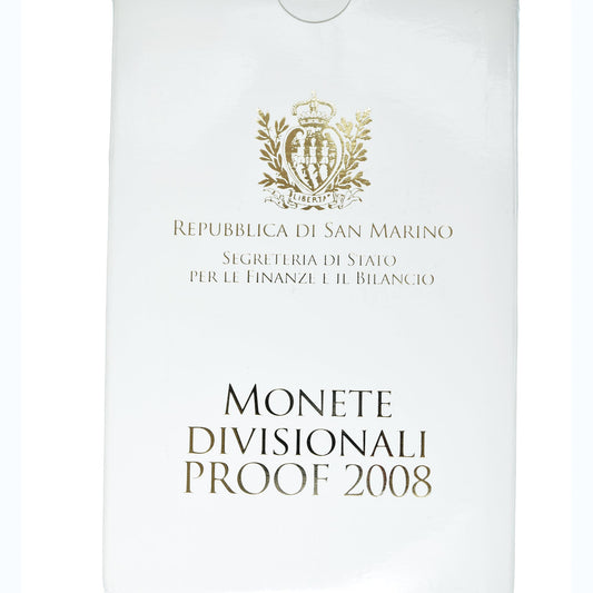 San Marino, 
  
  1 cent až 2 eura, 
  
  euro set