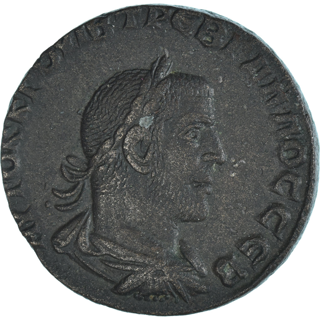 Mince, 
  
  Trebonianus Gallus, 
  
  Bronz Æ
