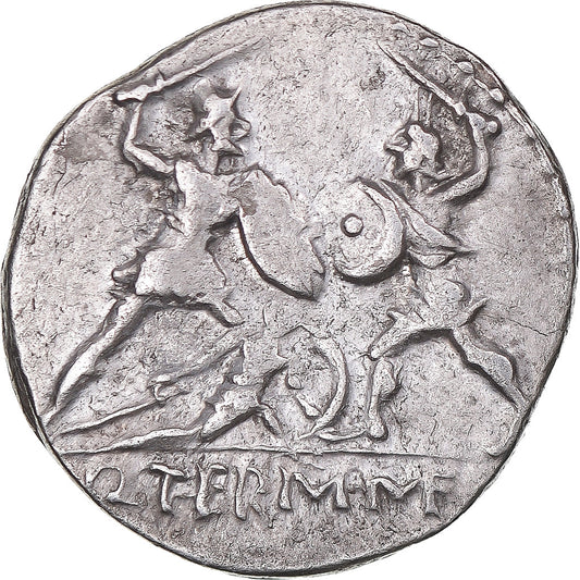 Mince, 
  
  Q. Minucius Thermus M. f., 
  
  denár