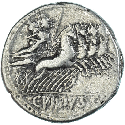Mince, 
  
  C. Vibius C.f. Pansa., 
  
  denár