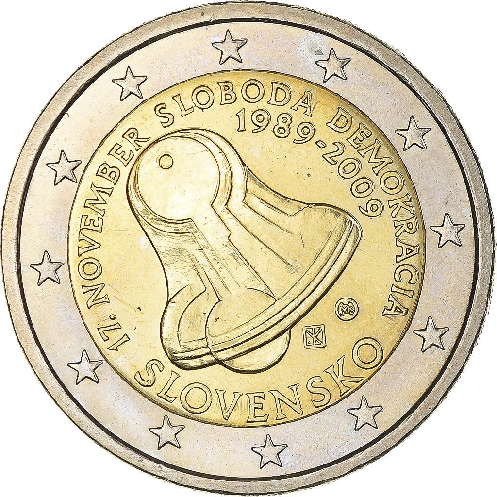 Slovensko, 
  
  2 eura, 
  
  Svoboda