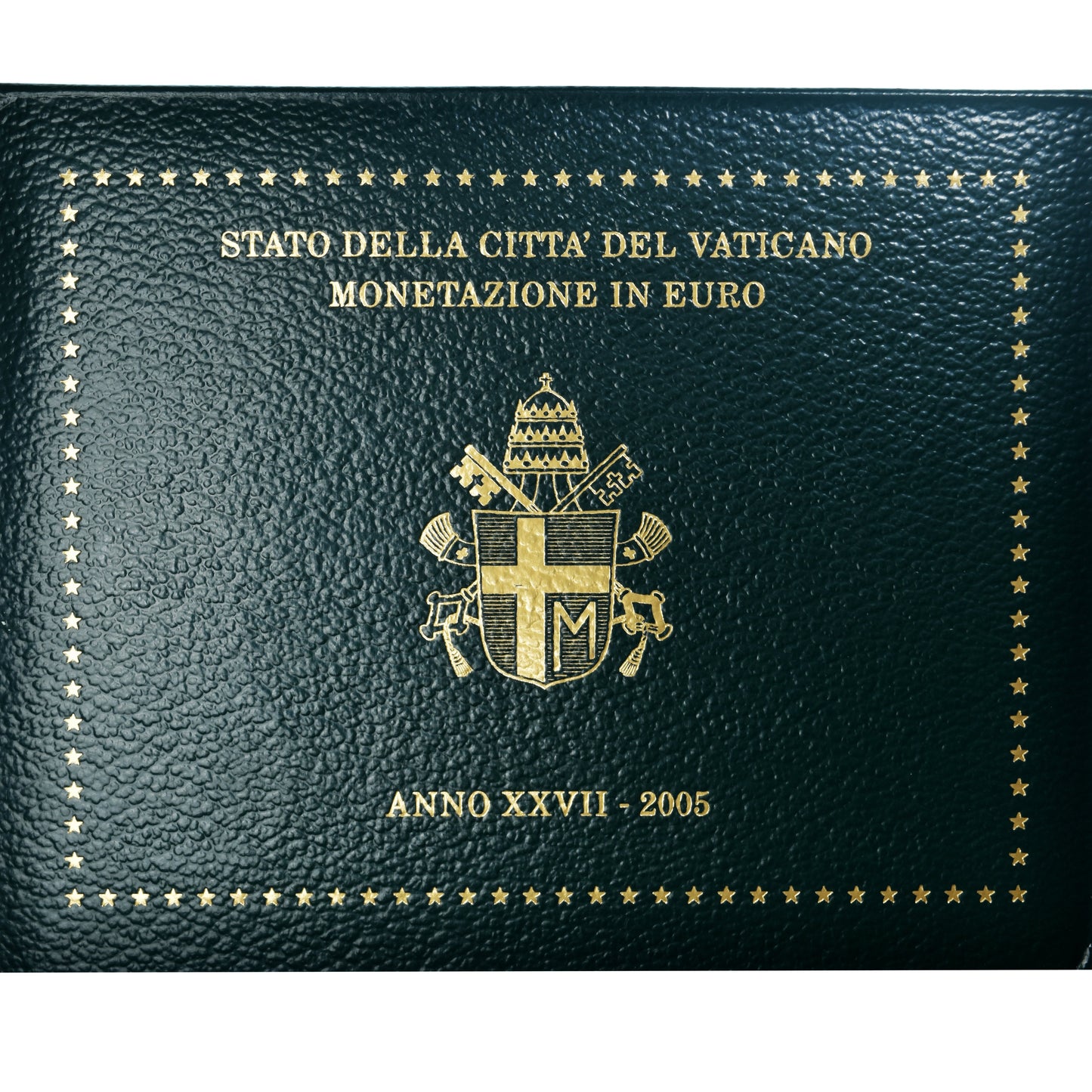 Vatikán, 
  
  1 cent až 2 eura, 
  
  2005