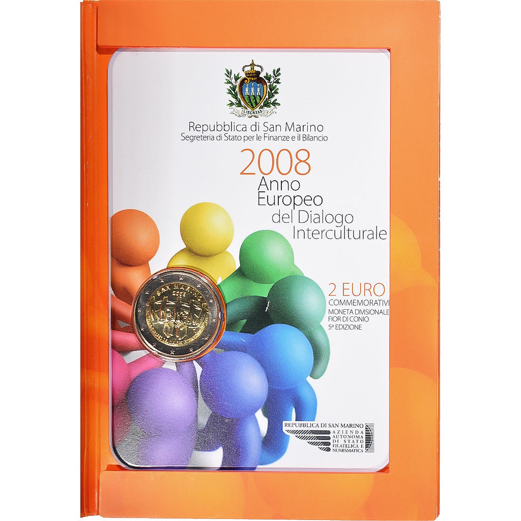 San Marino, 
  
  2 eura, 
  
  2008