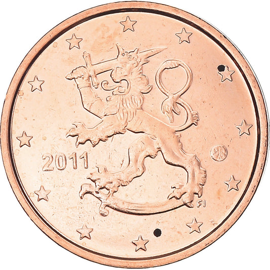 Finsko, 
  
  2 euro centy, 
  
  2002