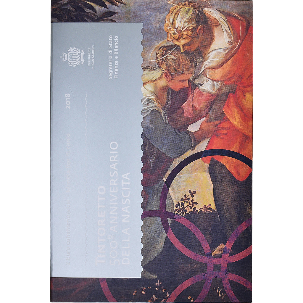 San Marino, 
  
  2 eura, 
  
  Tintoretto