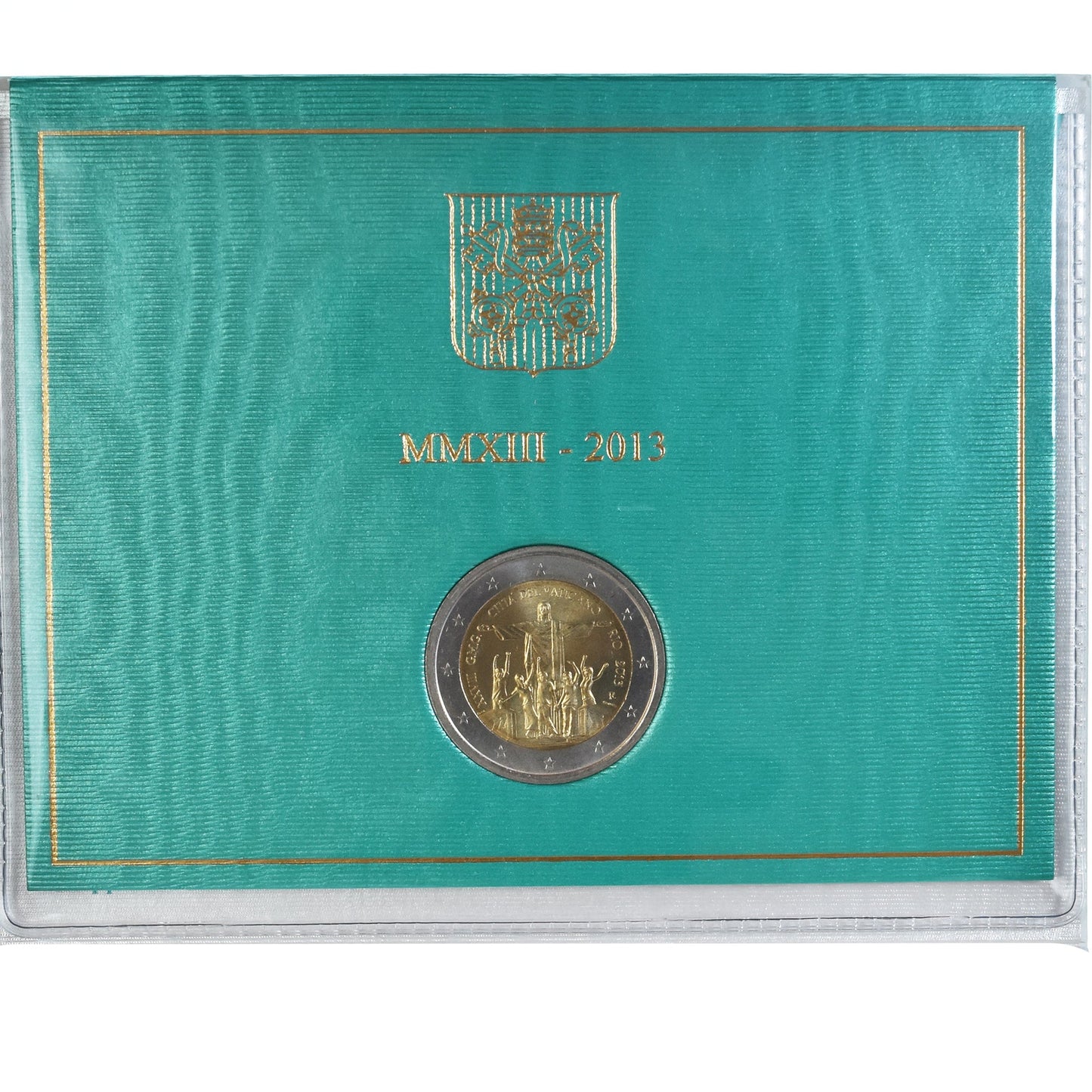 Vatikán, 
  
  2 eura, 
  
  2013