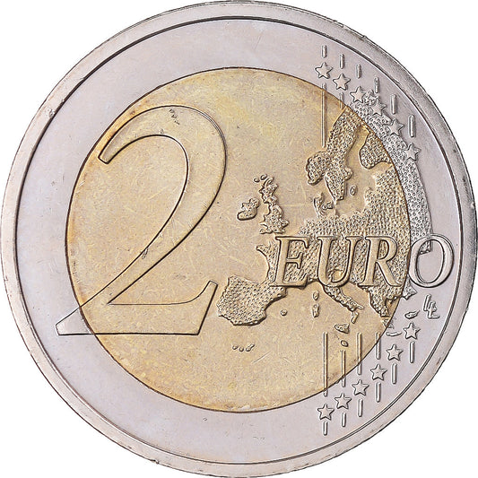 Slovinsko, 
  
  2 eura, 
  
  10 ans de l'Euro