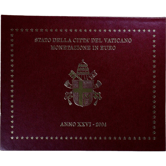 Vatikán, 
  
  1 cent až 2 eura, 
  
  Jean-Paul II