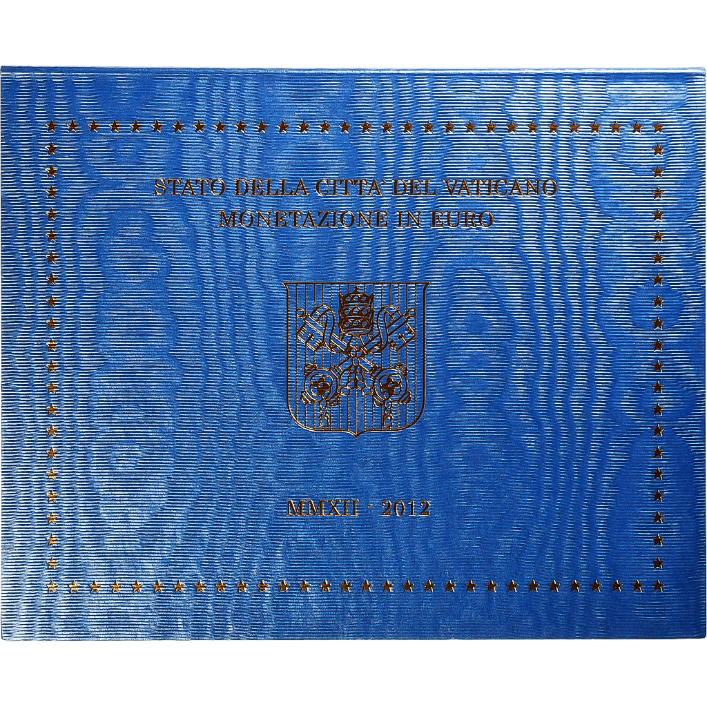 Vatikán, 
  
  1 cent až 2 eura, 
  
  Benoit XVI