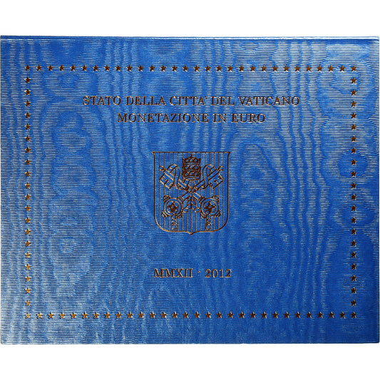 Vatikán, 
  
  1 cent až 2 eura, 
  
  Benoit XVI