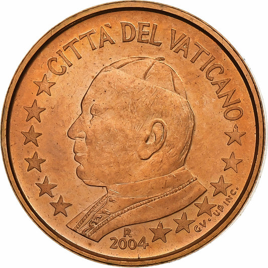 VATIKÁN, 
  
  Jana Pavla II., 
  
  Euro cent