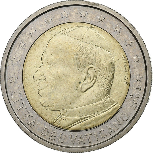 VATIKÁN, 
  
  Jana Pavla II., 
  
  2 eura