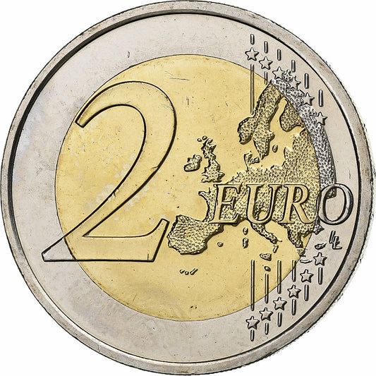 Slovensko, 
  
  2 eura, 
  
  2014