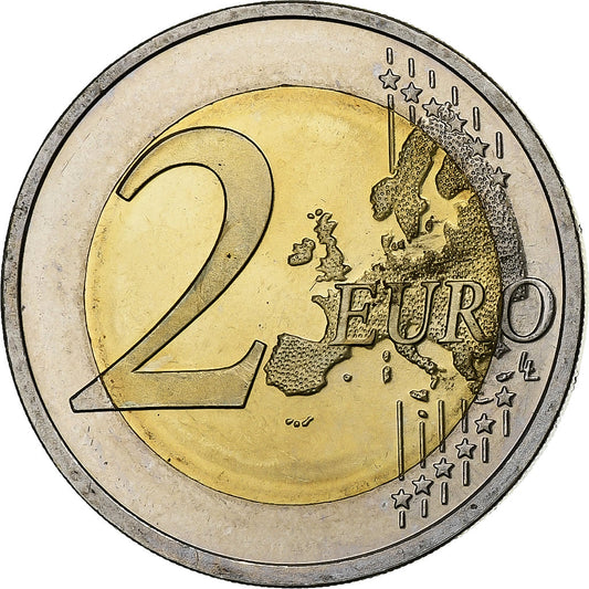 Estonsko, 
  
  2 eura, 
  
  2016