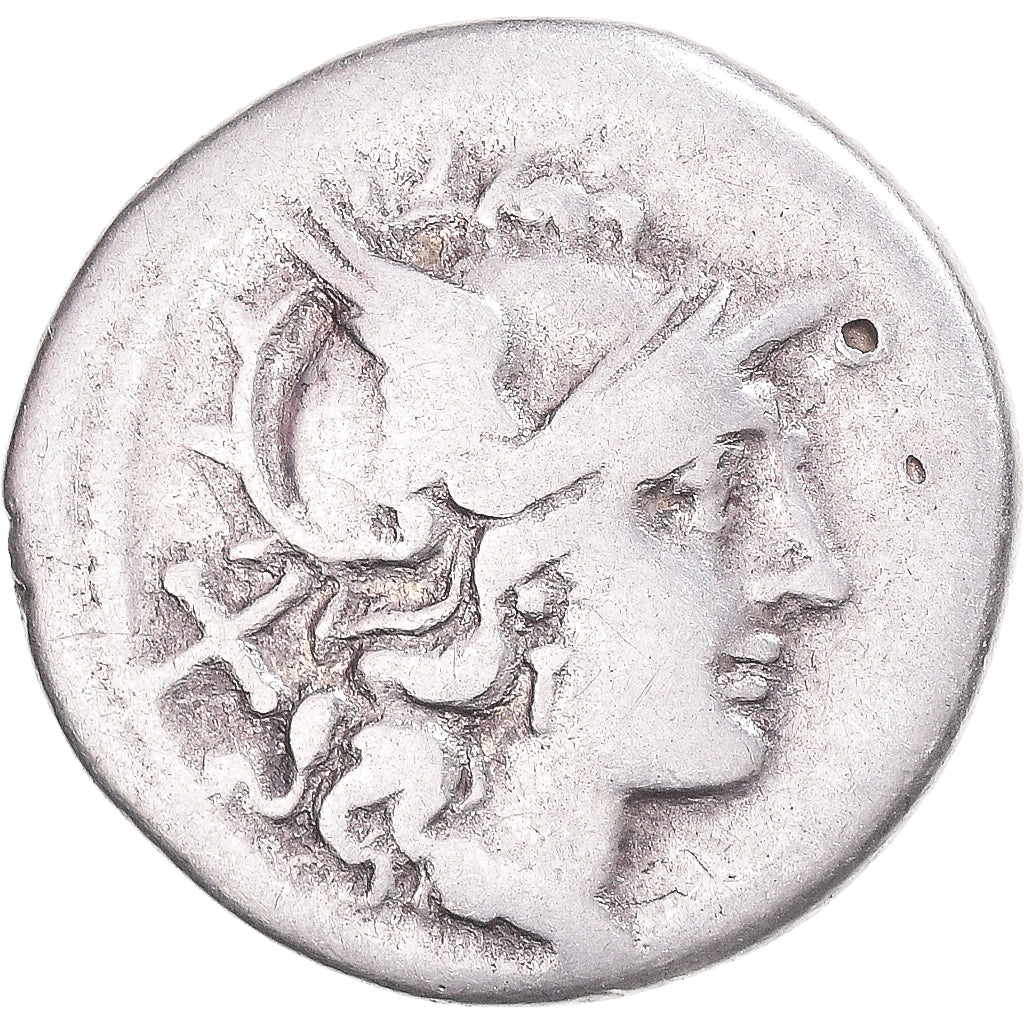 Mince, 
  
  denár, 
  
  206-195 před naším letopočtem