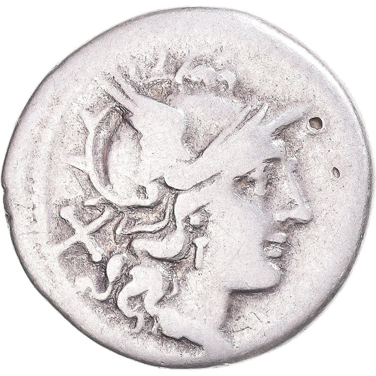 Mince, 
  
  denár, 
  
  206-195 před naším letopočtem