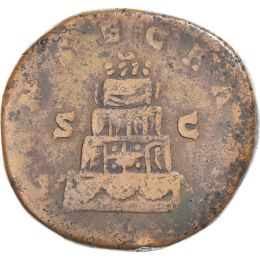 Mince, 
  
  Lucius Verus, 
  
  Sestertius