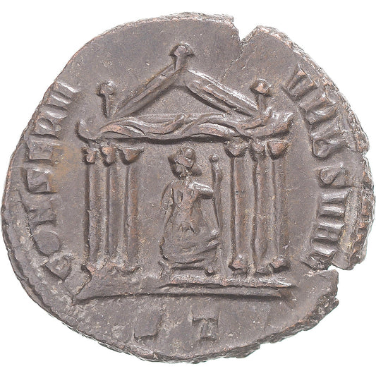 Mince, 
  
  Maxentius, 
  
  Bronz Æ