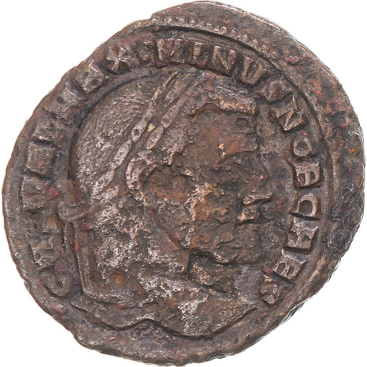 Mince, 
  
  Maximinus II, 
  
  Zlomek Æ