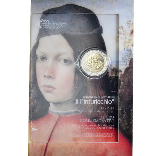 San Marino, 
  
  2 eura, 
  
  2013