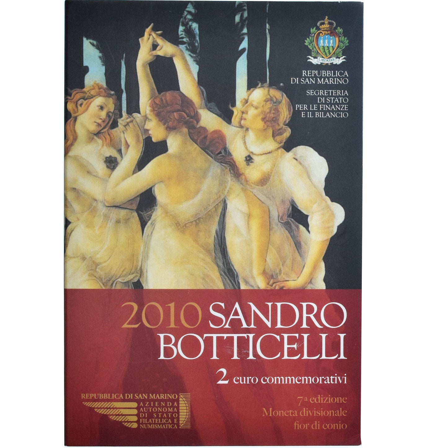 San Marino, 
  
  2 eura, 
  
  2010