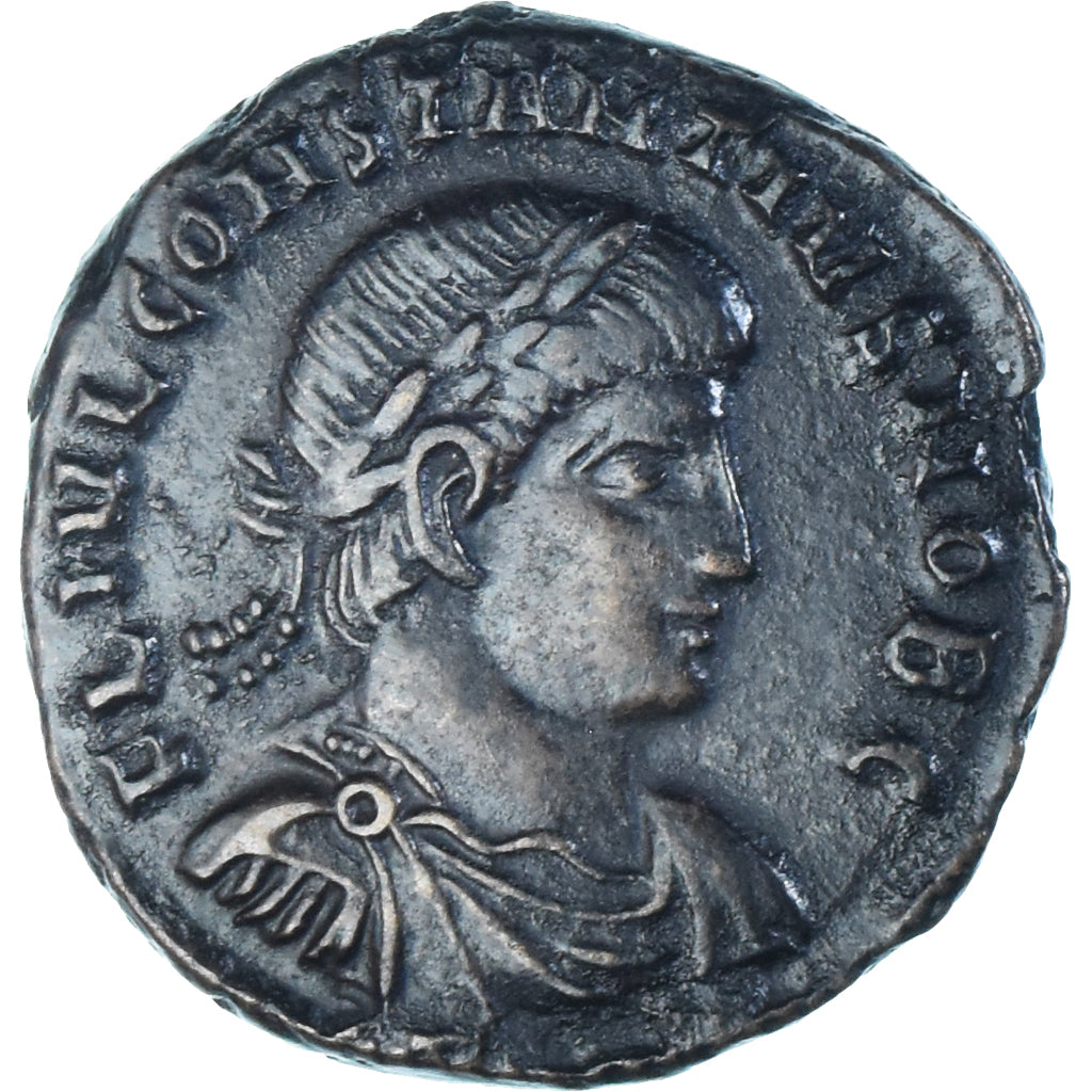 Mince, 
  
  Constantius II, 
  
  Follis