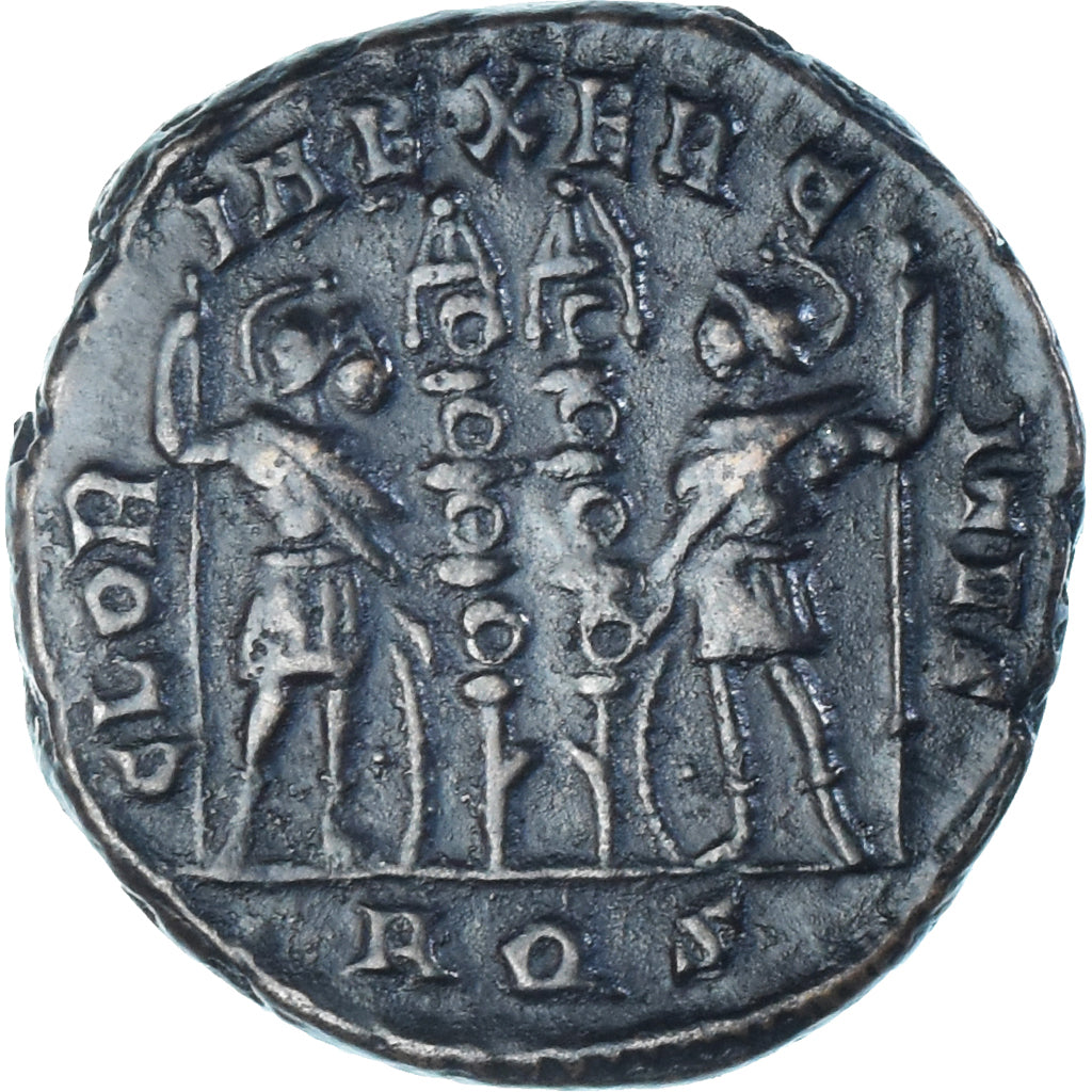 Mince, 
  
  Constantius II, 
  
  Follis