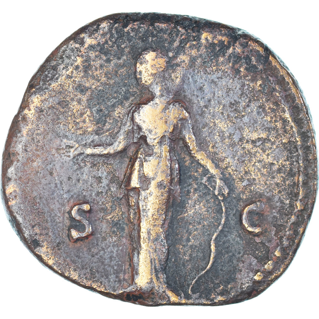 Mince, 
  
  Faustyně II. 
  
  Dupondius