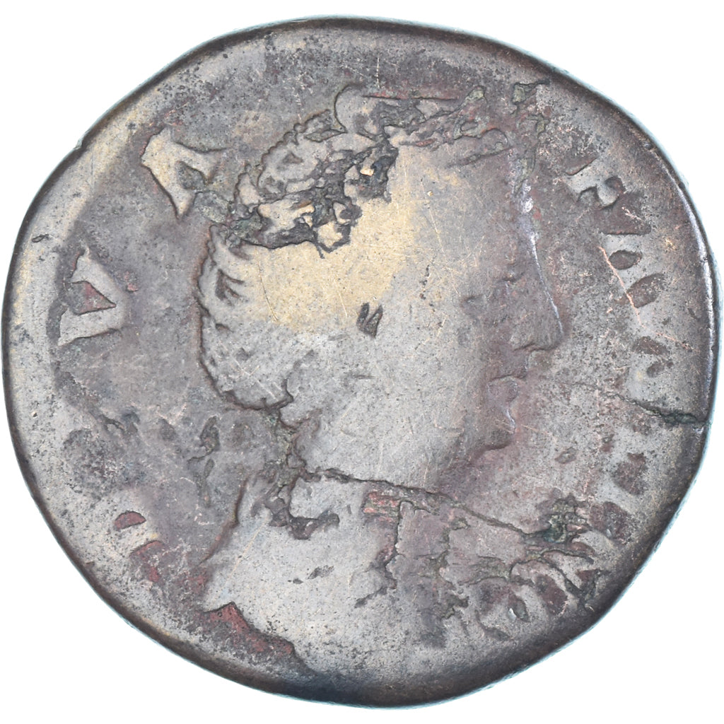 Mince, 
  
  Diva Faustina I, 
  
  Sestertius