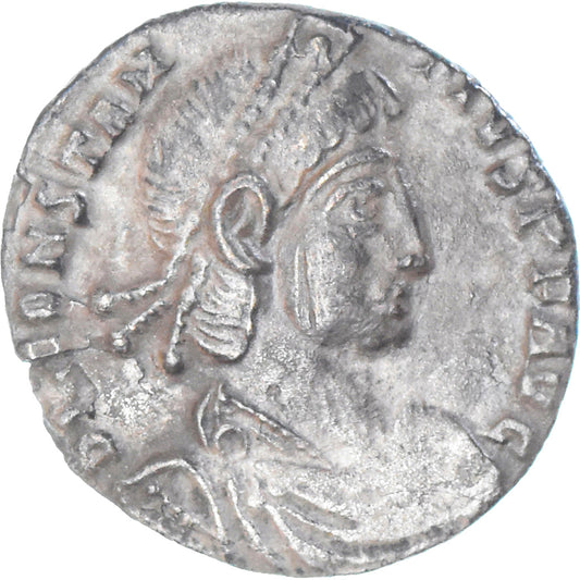 Mince, 
  
  Constantius II, 
  
  Siliqua