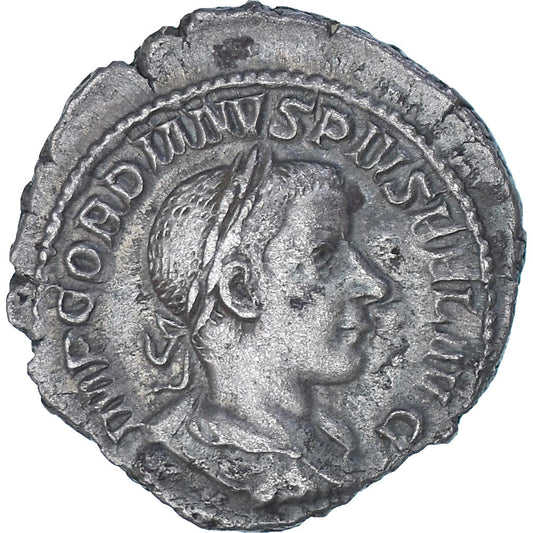 Mince, 
  
  Gordian III, 
  
  denár