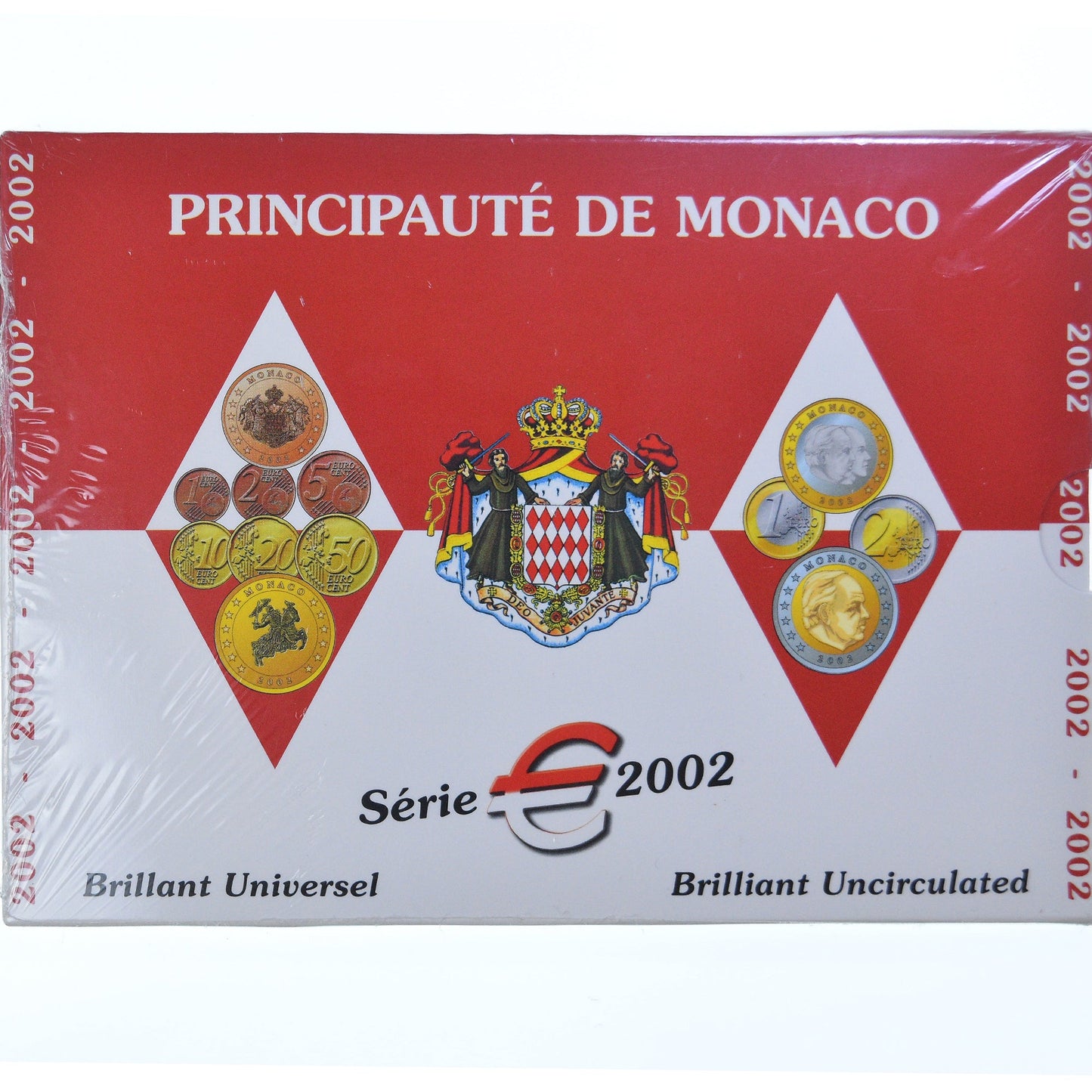 Monako, 
  
  Sada 1 ct. - 2 eura, 
  
  Rainier III